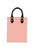 Petit Sac Plat, &pound;750, Handbags, Pink, Leather, Back view